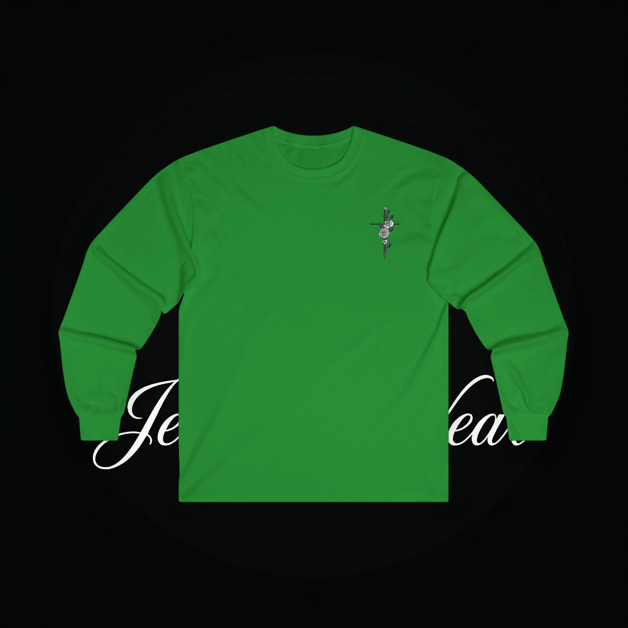 Angel Wings Sword Long Sleeve Tee — "You are the first..." Inspirational Graphic Shirt