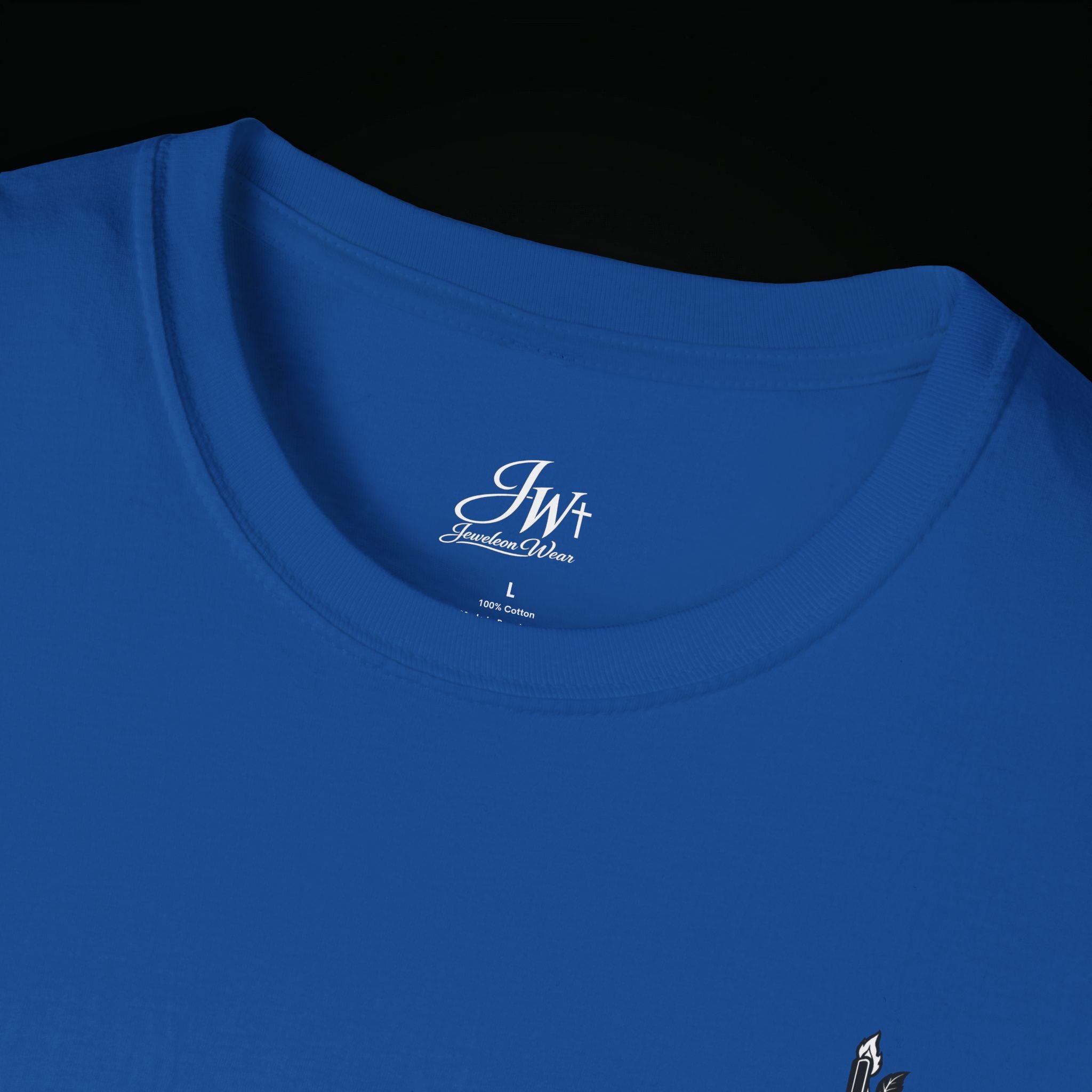 Christian Cross Sword T-Shirt — Winged Sword & Scripture Graphic