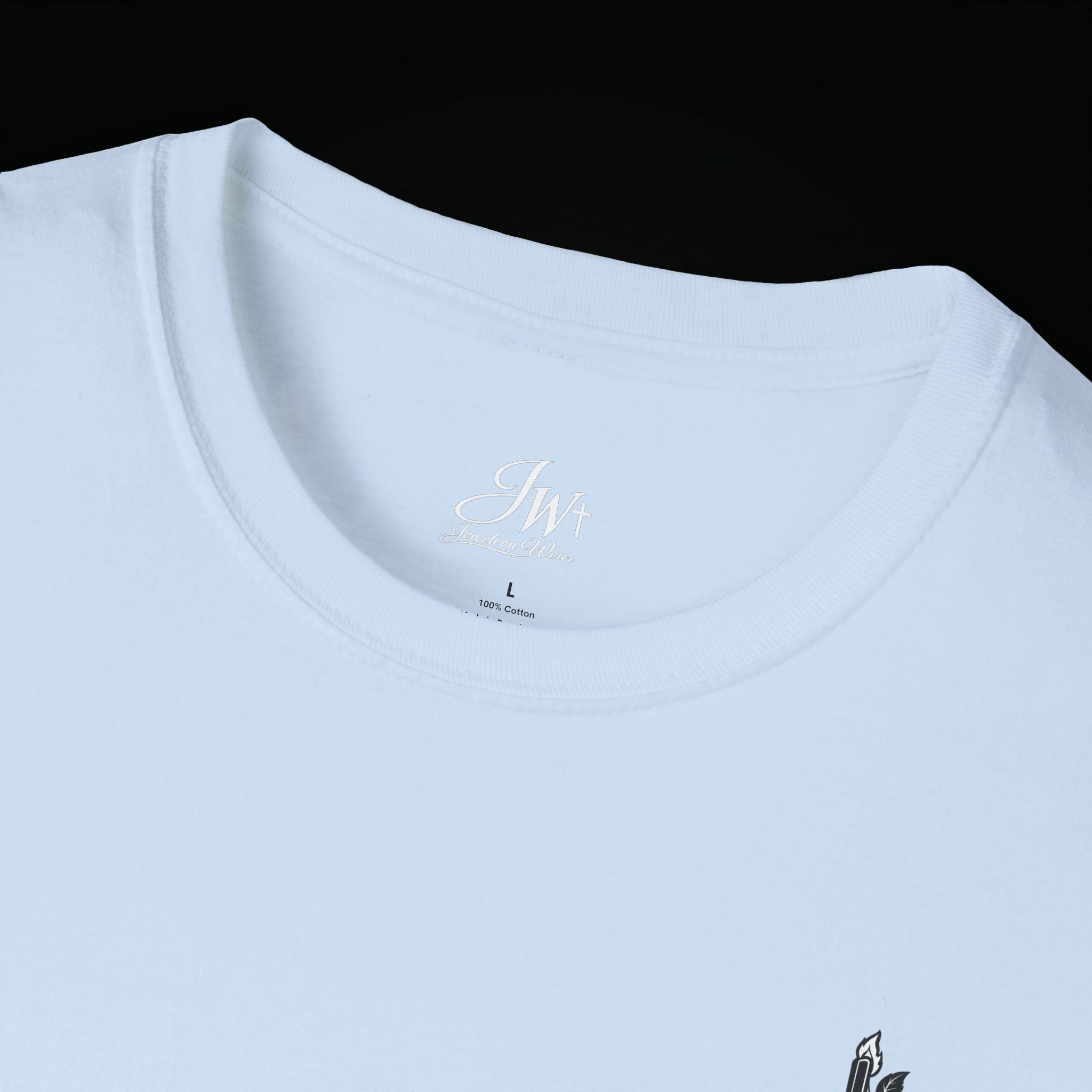 Christian Cross Sword T-Shirt — Winged Sword & Scripture Graphic
