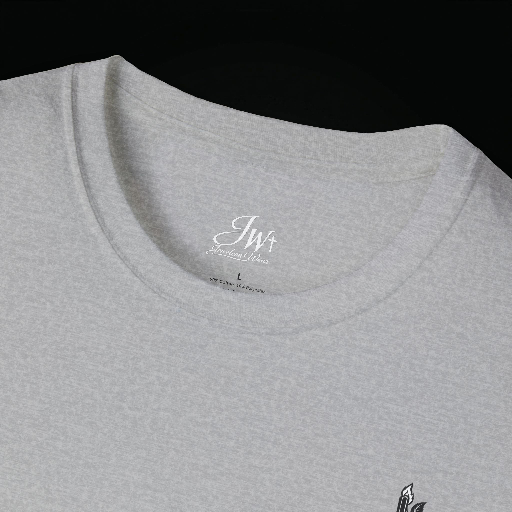 Christian Cross Sword T-Shirt — Winged Sword & Scripture Graphic