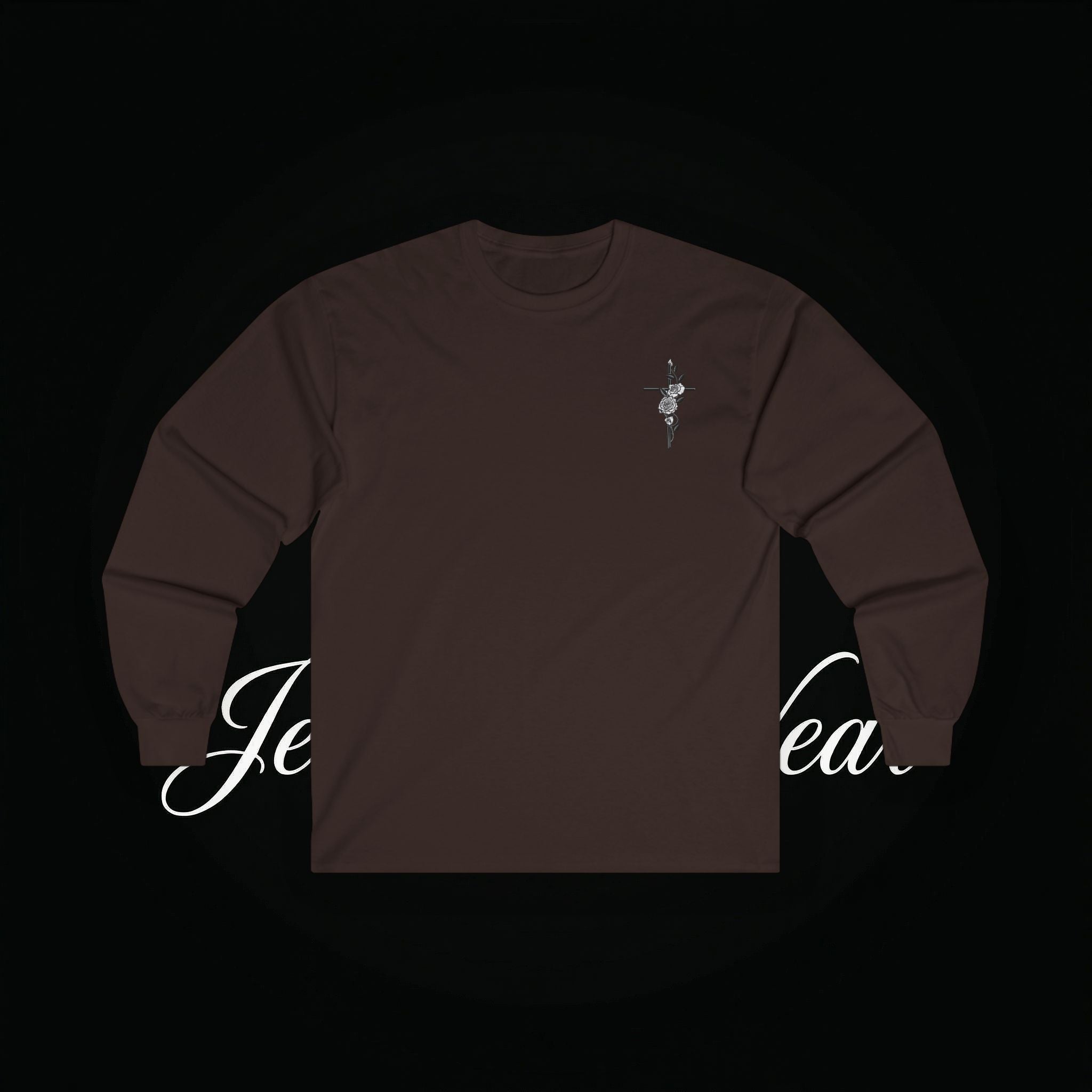 Angel Wings Sword Long Sleeve Tee — "You are the first..." Inspirational Graphic Shirt
