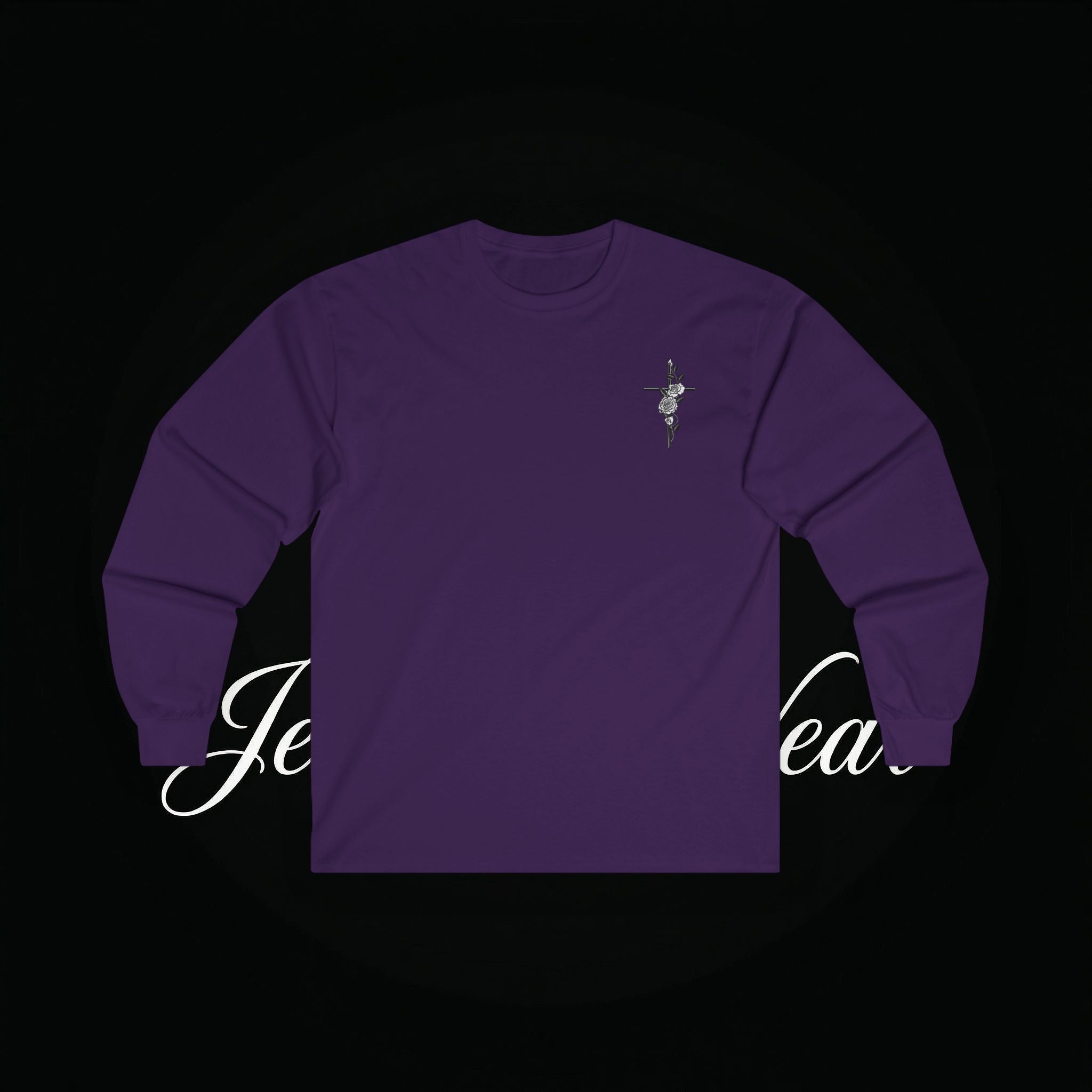 Angel Wings Sword Long Sleeve Tee — "You are the first..." Inspirational Graphic Shirt