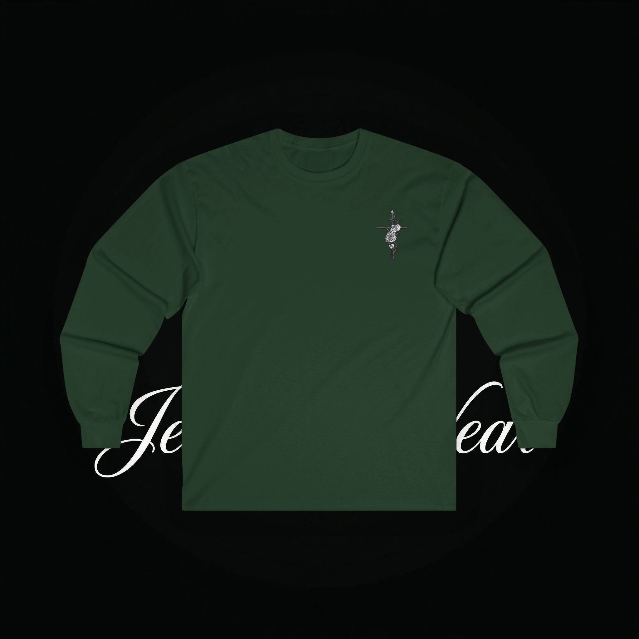 Angel Wings Sword Long Sleeve Tee — "You are the first..." Inspirational Graphic Shirt